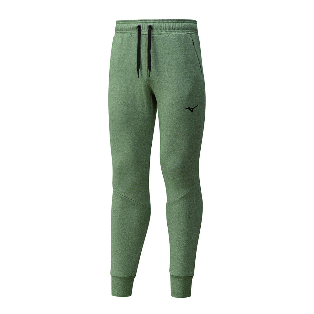 Pantaloni Mizuno Athletic Rib Uomo - khaki/Grigie - 69152-YMVI